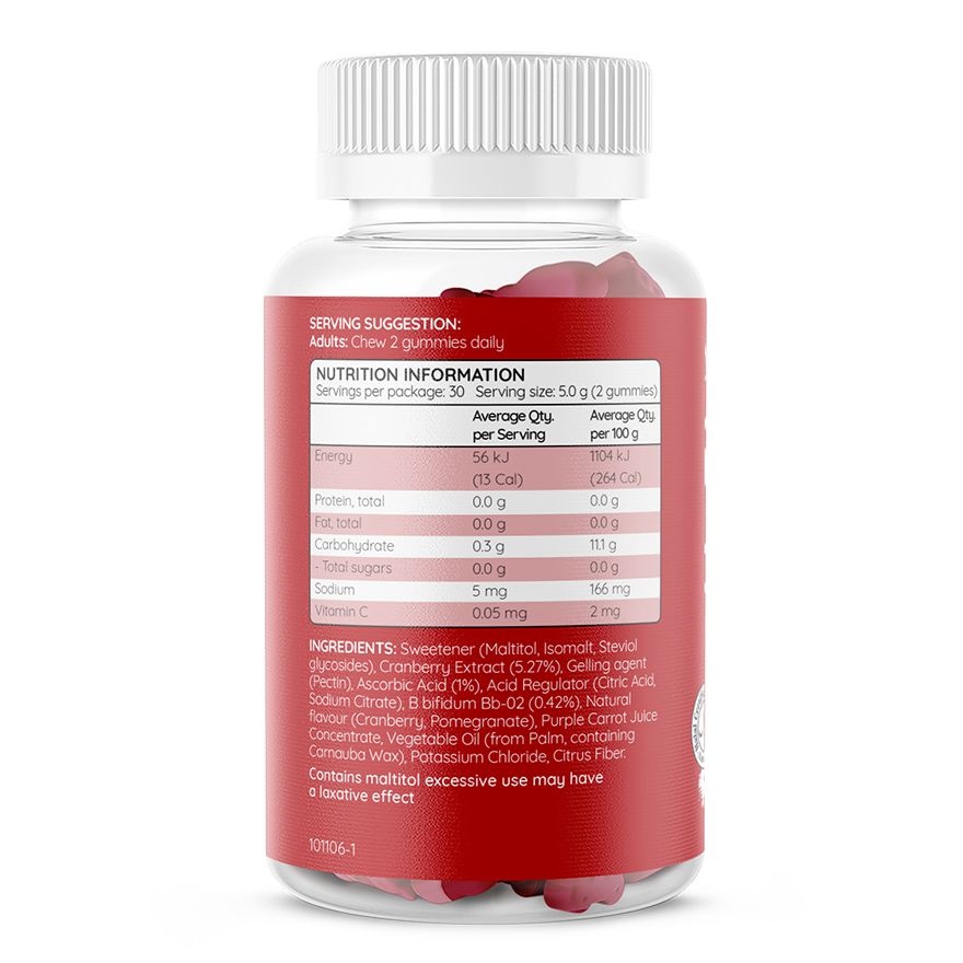 Gummies with Cranberry 60s image
