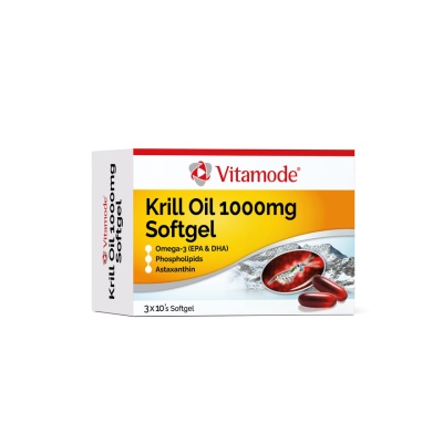 VITAMODE - Superba Krill Oil 1000mg Softgel 30s