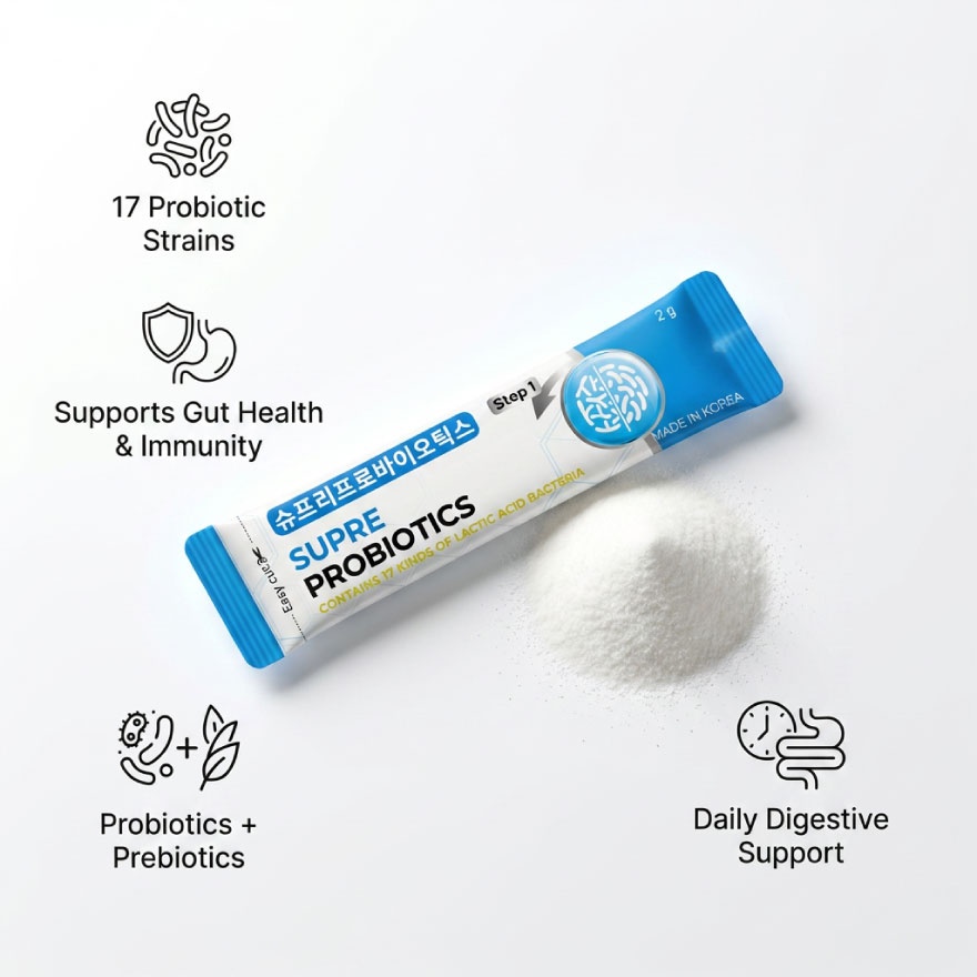 Supre Probiotics 2g x 30's (*MAL Item)