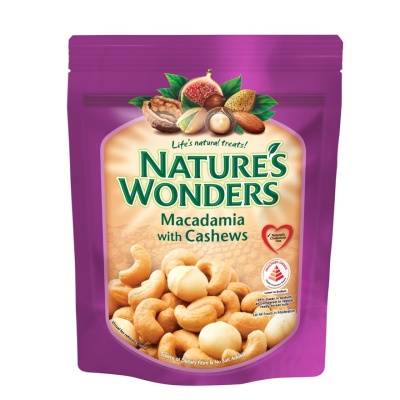 NATURE'S WONDERS - Baked Macadamia with Cashews 80g