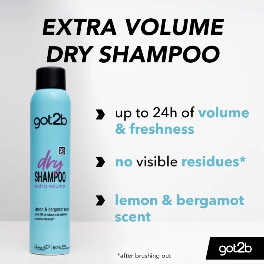 Got2b Dry Shampoo Extra Volume 200ml