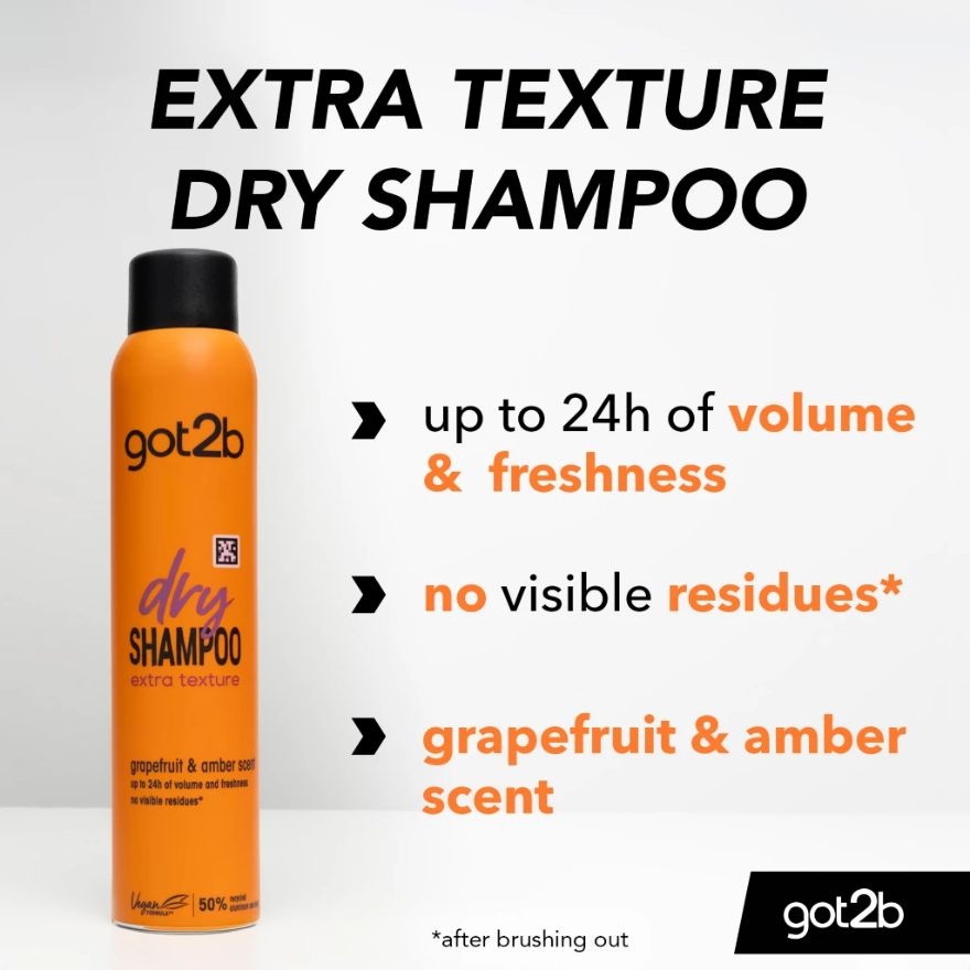 Got2b Dry Shampoo Extra Texture 200ml