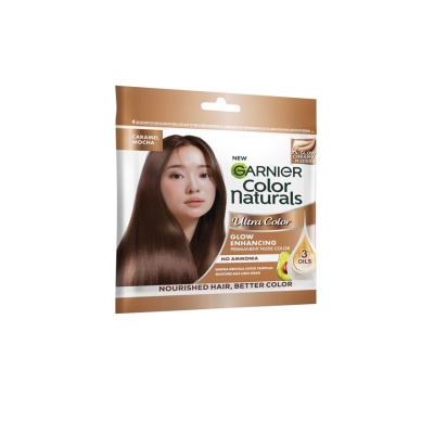 GARNIER HAIR COLOR - Natural Ultra K-Glow Caramel Mocha 1's