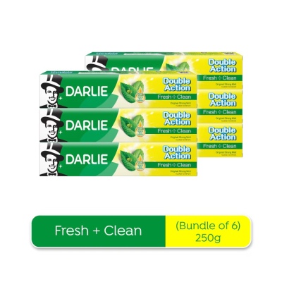 DARLIE - Toothpaste Double Action Jumbo 250g X 6
