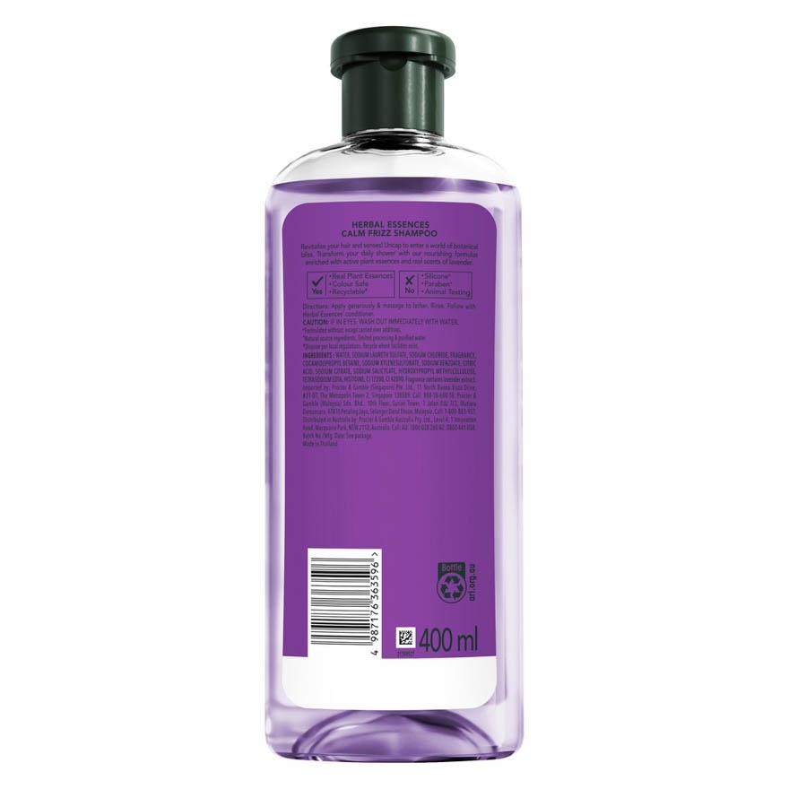 Calm Frizz Lavender Shampoo 400ml