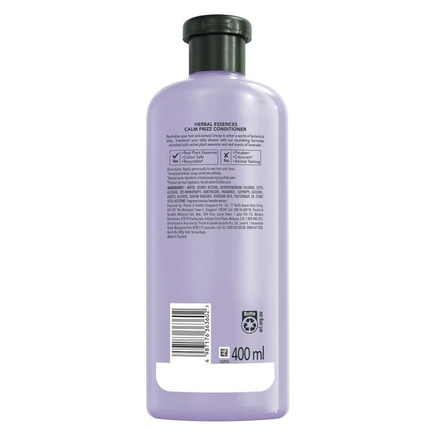 Calm Frizz Lavender Conditioner 400ml
