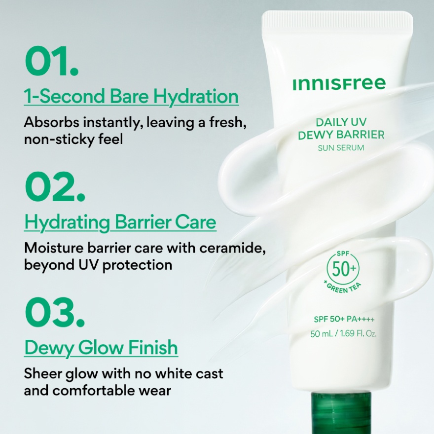 Green Tea Daily UV Dewy Barrier Sunserum 50ml
