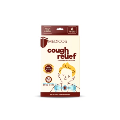 MEDICOS - Cough Relief Patches Adult & Children 6s