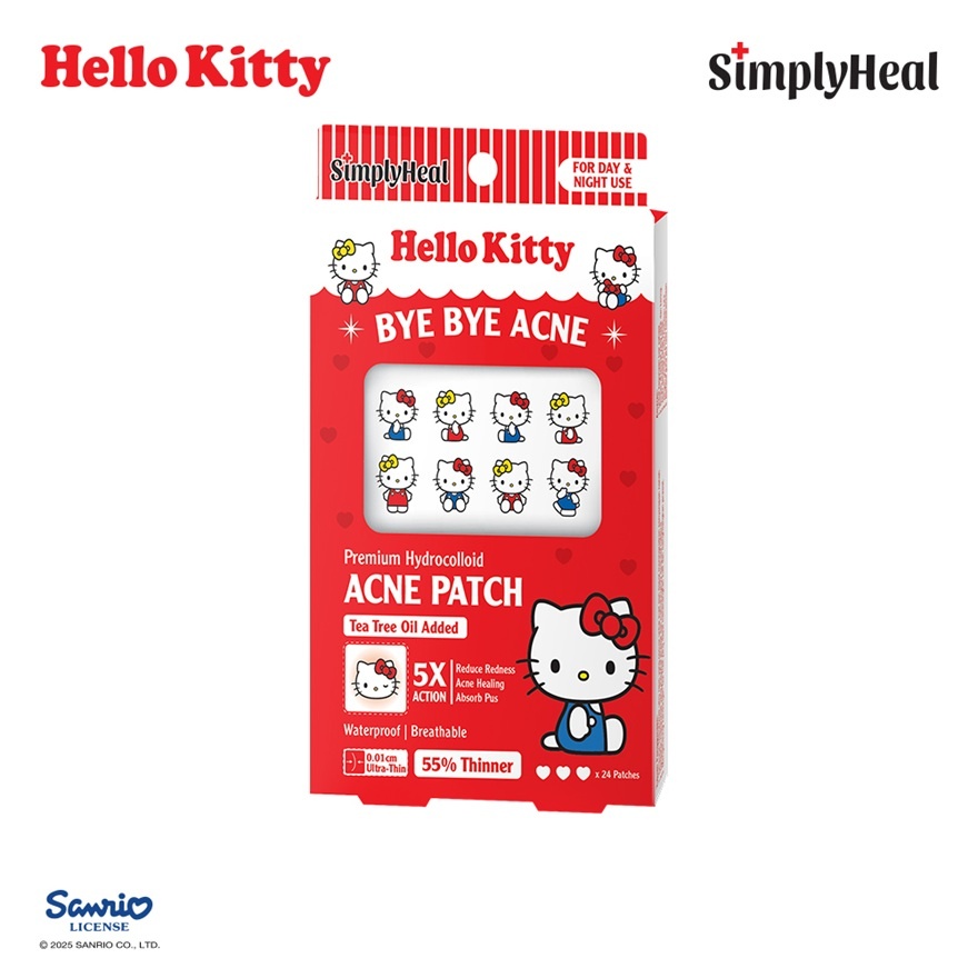 Hello Kitty Day & Night Premium Hydrocolloid Acne Patch image