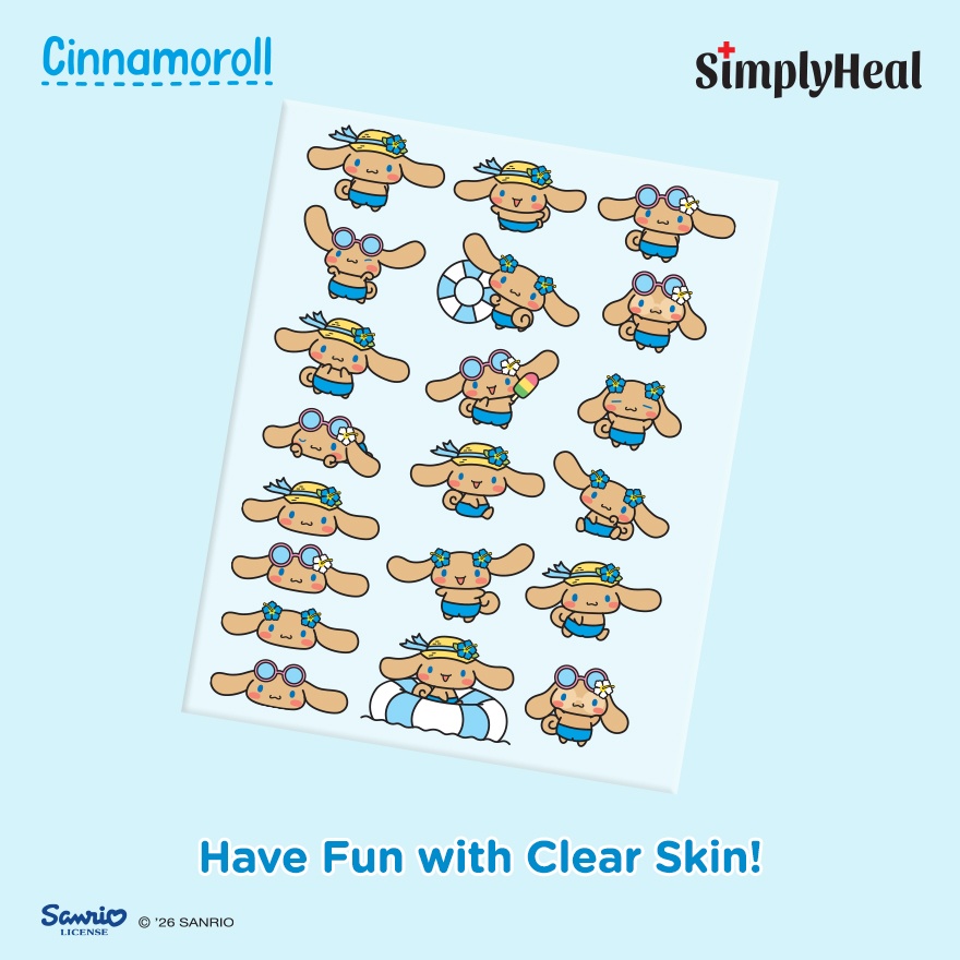 Toasty Cinnamoroll Day & Night Premium Hydrocolloid Acne Patch 20s