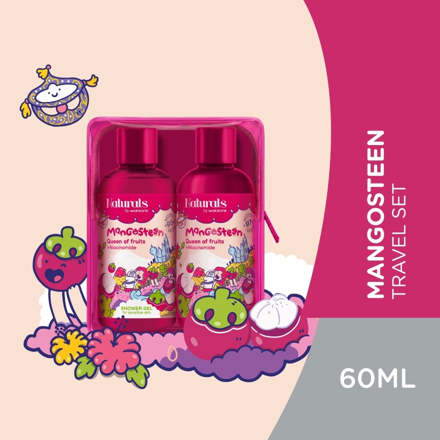 Mangosteen Travel Set 100ml x 2