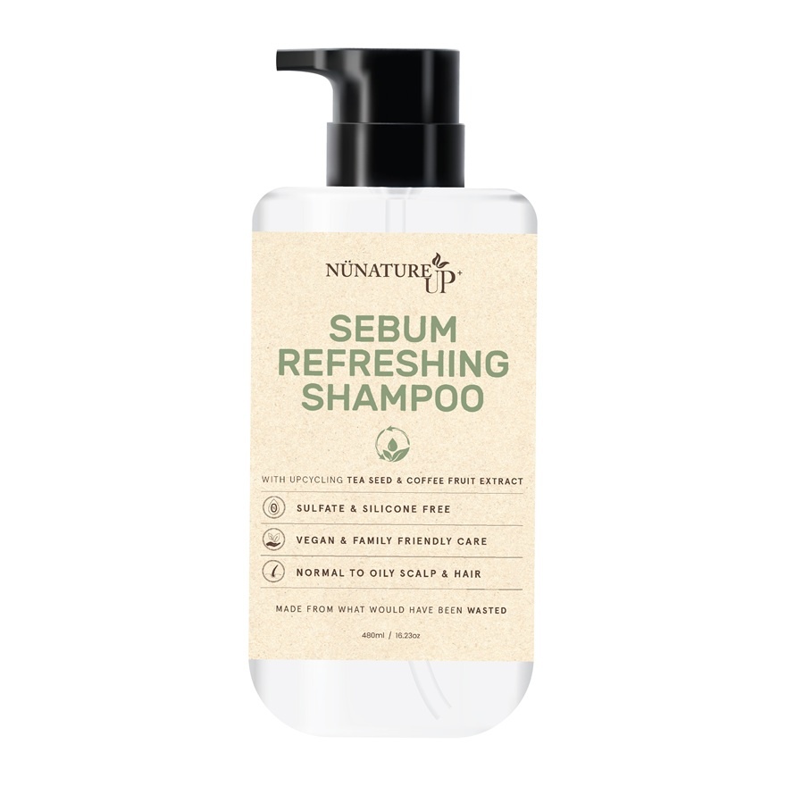 UP+ Sebum Refreshing Shampoo 480ml image