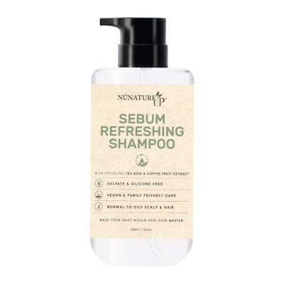NUNATURE UP+ Sebum Refreshing Shampoo 480ml image