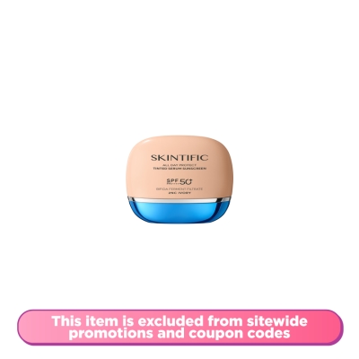 SKINTIFIC - All Day Protect Tinted Sunscreen Spf 50+++ 02 Ivory