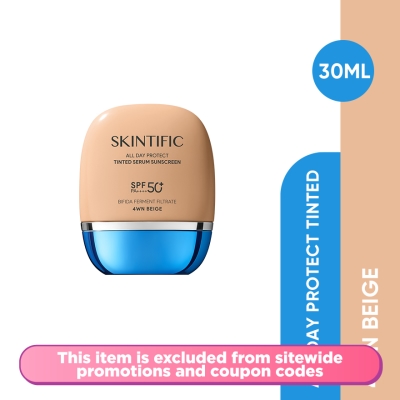 SKINTIFIC - All Day Protect Tinted Sunscreen Spf 50+++ 04 Beige image