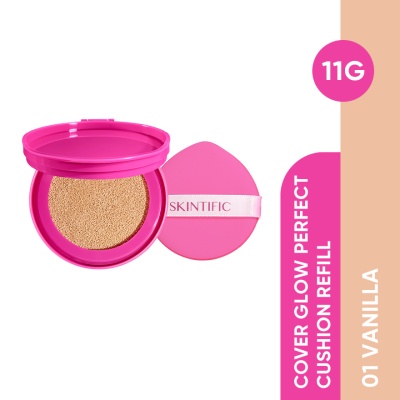 SKINTIFIC - Cover Glow Perfect Cushion 01 Vanilla Refill image