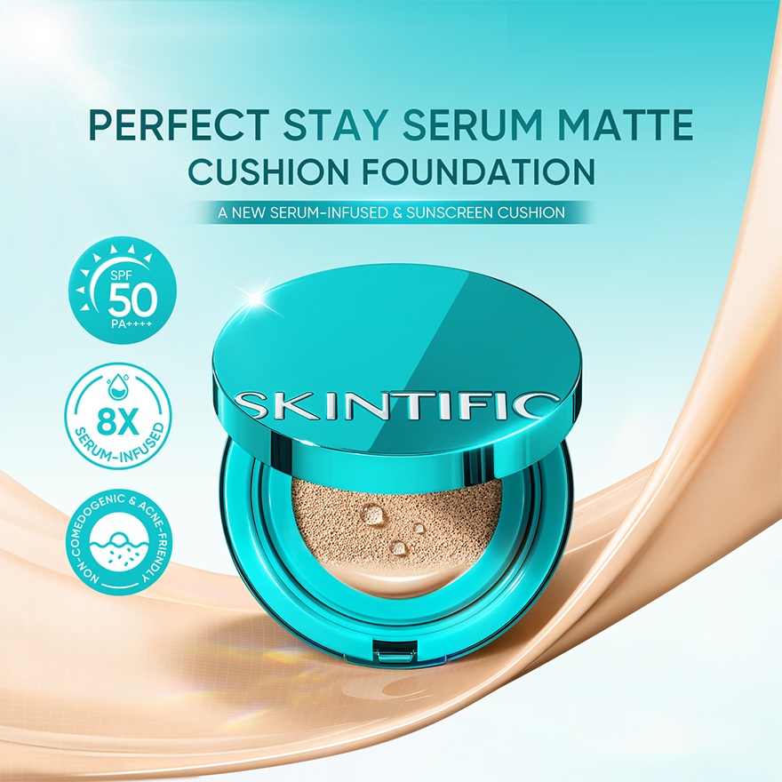 Perfect Stay Serum Matte Cushion Foundation SPF50 PA++++ 4WN Beige