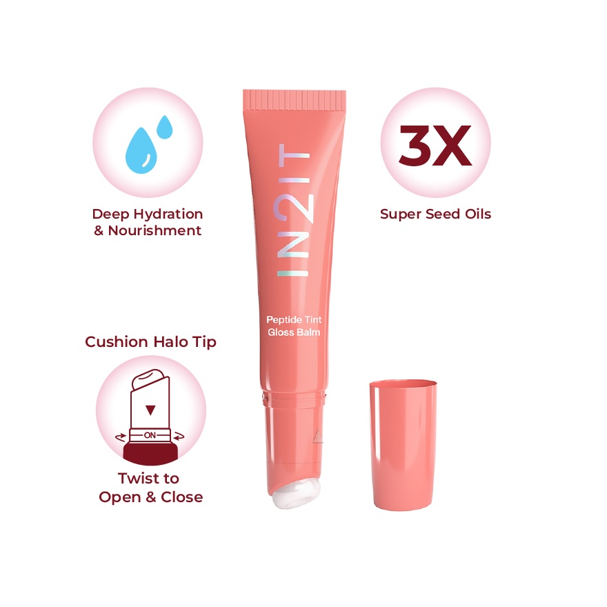 Peptide Tint Gloss Balm PGB02