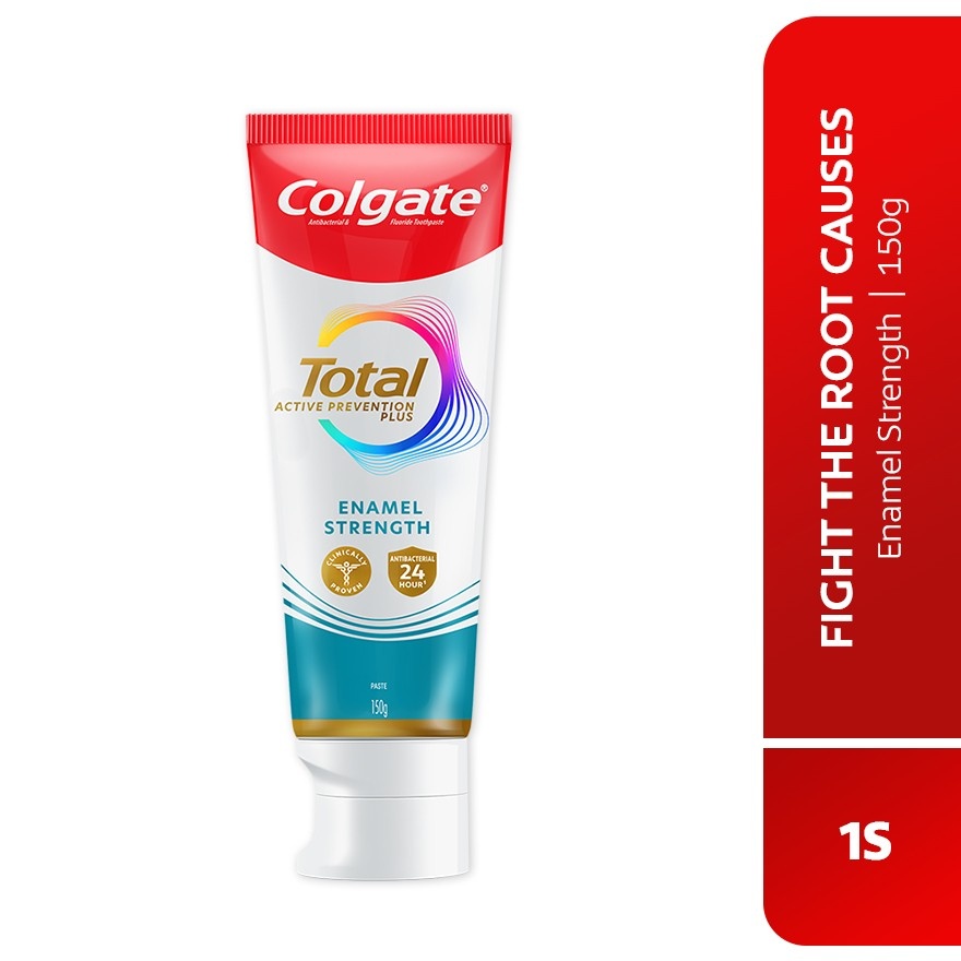 COLGATE, Total Enamel Strength Toothpaste 150g | Watsons Malaysia