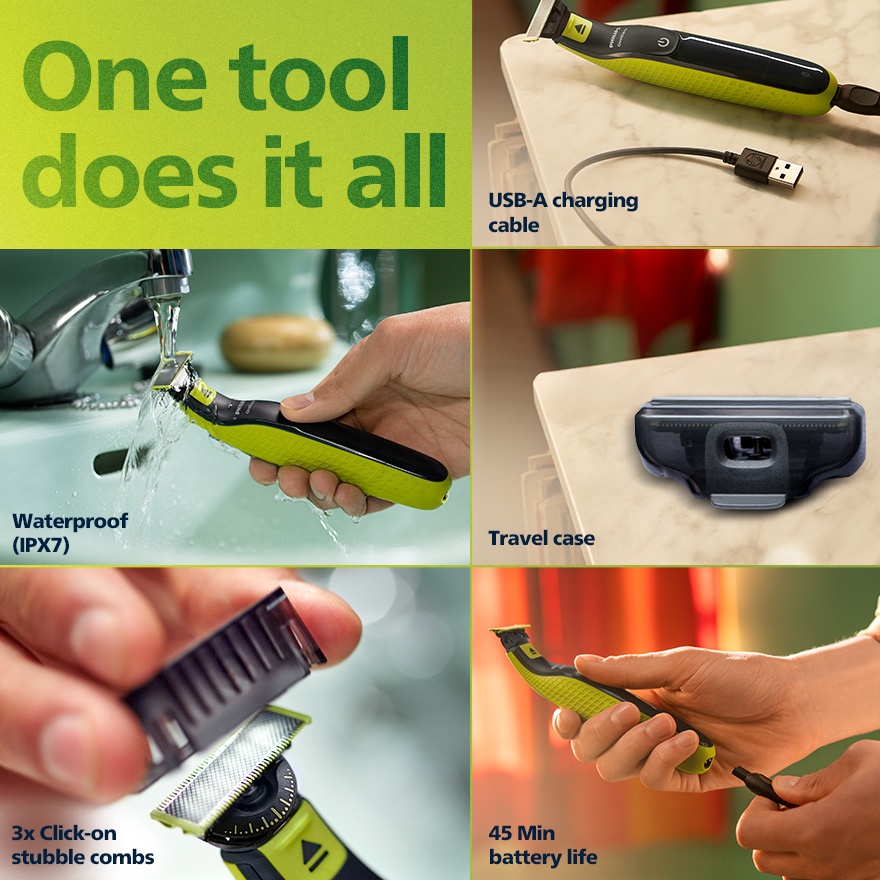 Oneblade Hybrid Electric Trimmer 1's image