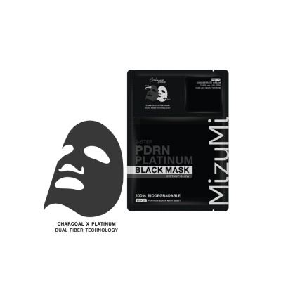 MIZUMI - PDRN Platinum Black Mask Instant Glow 1Pcs