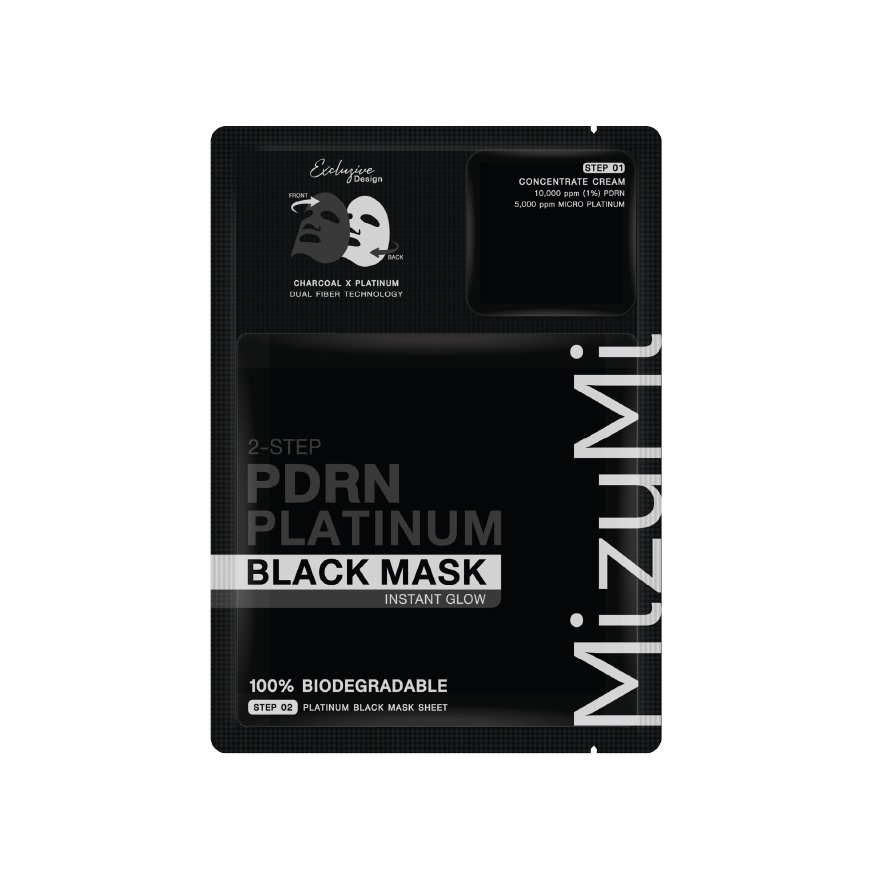 PDRN Platinum Black Mask Instant Glow 1Pcs