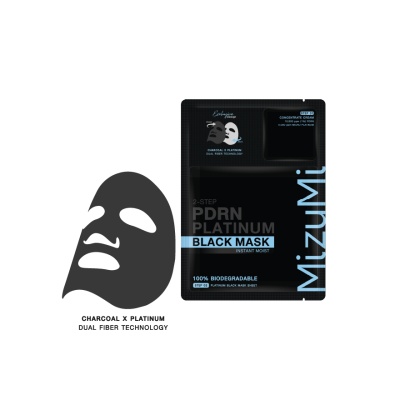 MIZUMI - PDRN Platinum Black Mask Instant Moist 1s