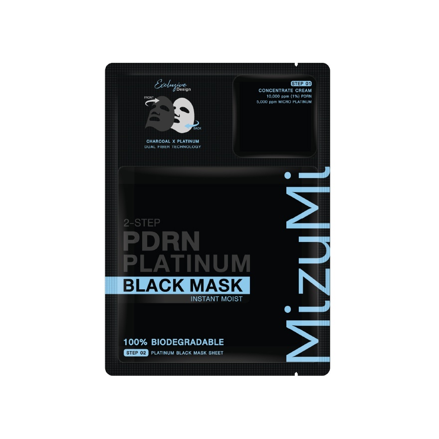 PDRN Platinum Black Mask Instant Moist 1s image