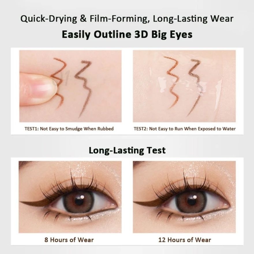Slim Color Gel Eyeliner - S03 Mocha Brown
