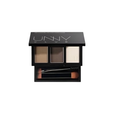 UNNY CLUB - Natural Long Lasting Eyebrow Powder - 04 Black Tea Ash