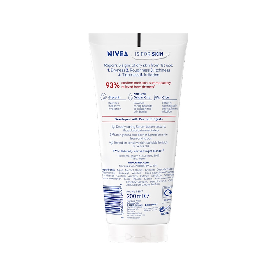 Repair & Care Body Serum Lotion 200ml