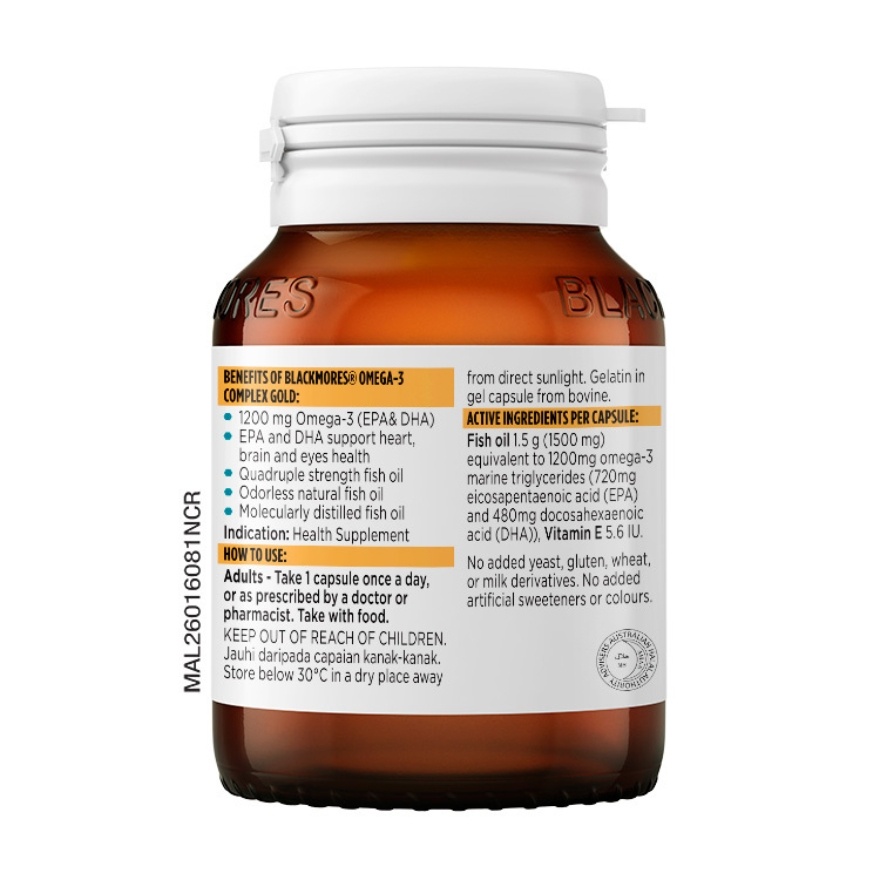 Omega-3 Complex Gold 30s
