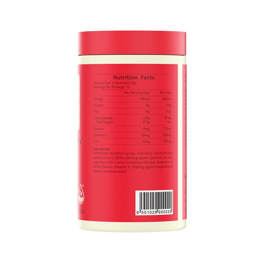 Jujube Iron Gummy 6mg 30s
