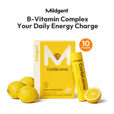 MILDGENT - Mildgent Ceria Lemon Vit B-Complex 10s