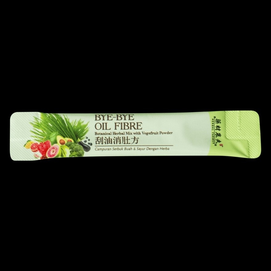 Bye bye Oil Fibre Botanical Herbal Mix With Vegefruit Powder 14s x 2g image