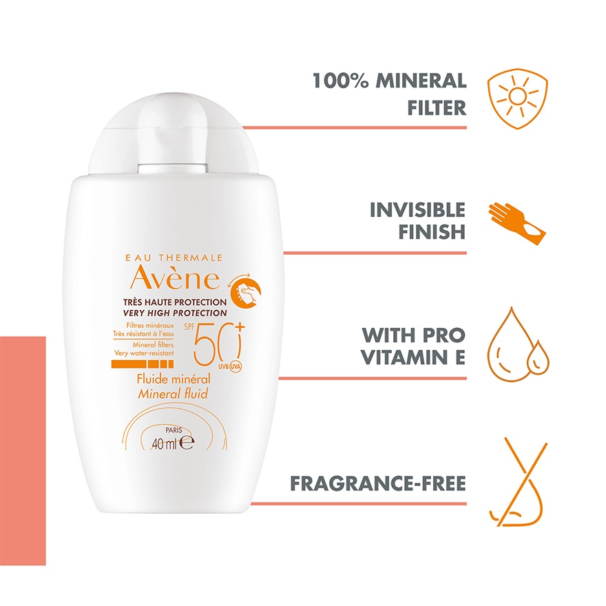 Vhp Mineral Fluid Spf50+ 40Ml