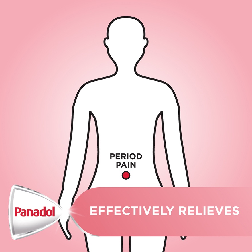 Panadol Menstrual for Period Pain & Bloating 120s (*MAL Item) image