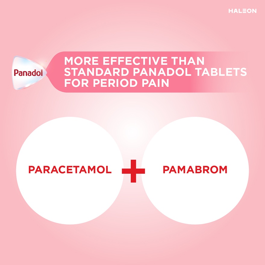 Panadol Menstrual for Period Pain & Bloating 120s (*MAL Item) image