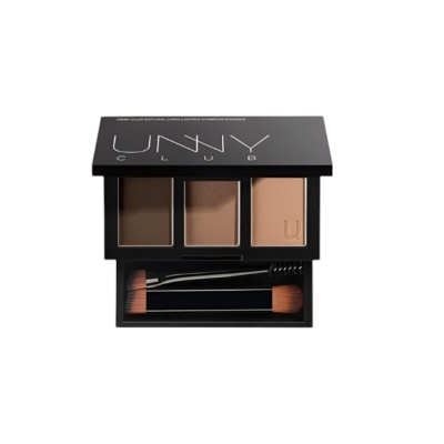 UNNY CLUB Natural Long Lasting Eyebrow Powder 01 Coffee Brown image