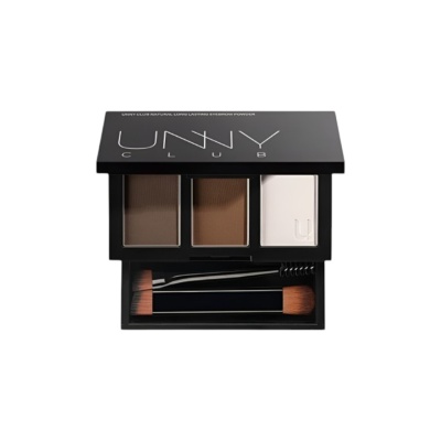 UNNY CLUB - Natural Long Lasting Eyebrow Powder - 03 Ash Brown