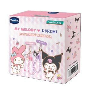 GWP Vaseline My Melody & Kuromi Phone Strap Blind Box 1S (While Stock Lasts)