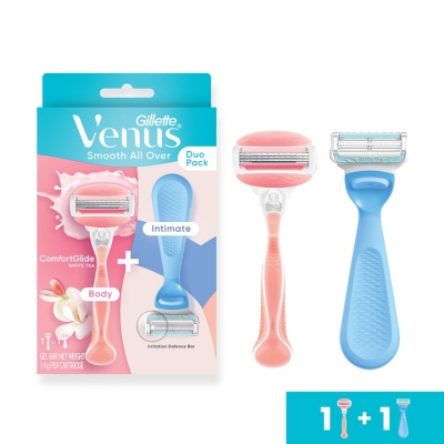 GILLETTE VENUS - Female Intimate Razor White Tea Dual Pack