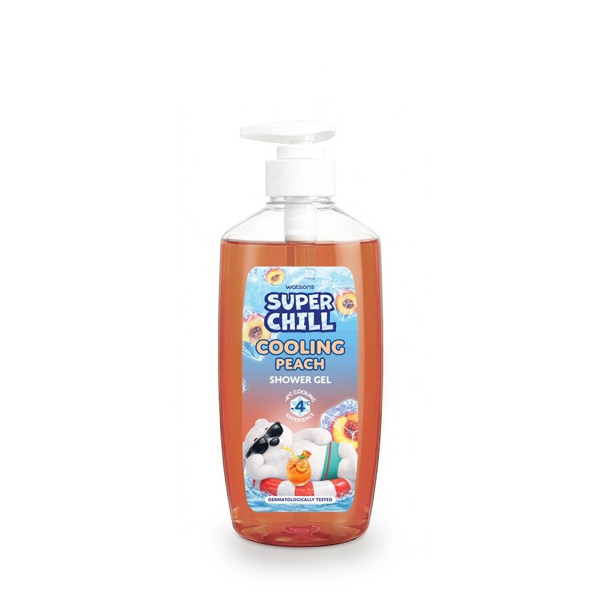 Super Chill Shower Gel Peach 750ml