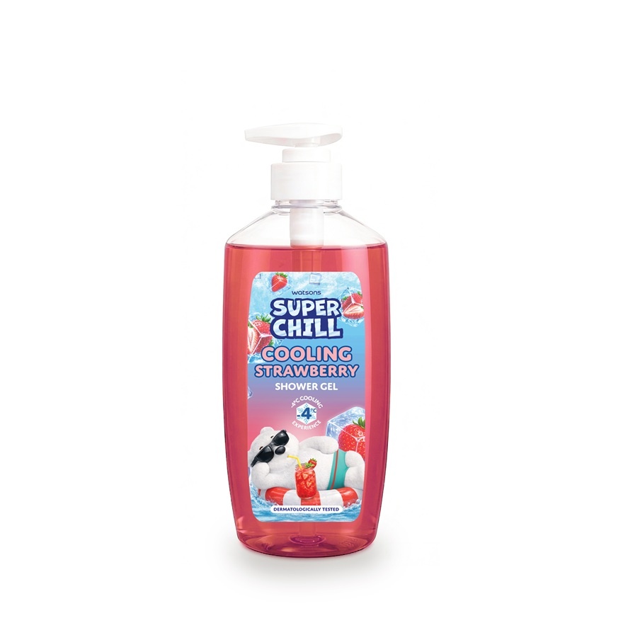 Super Chill Shower Gel Strawberry 750ml