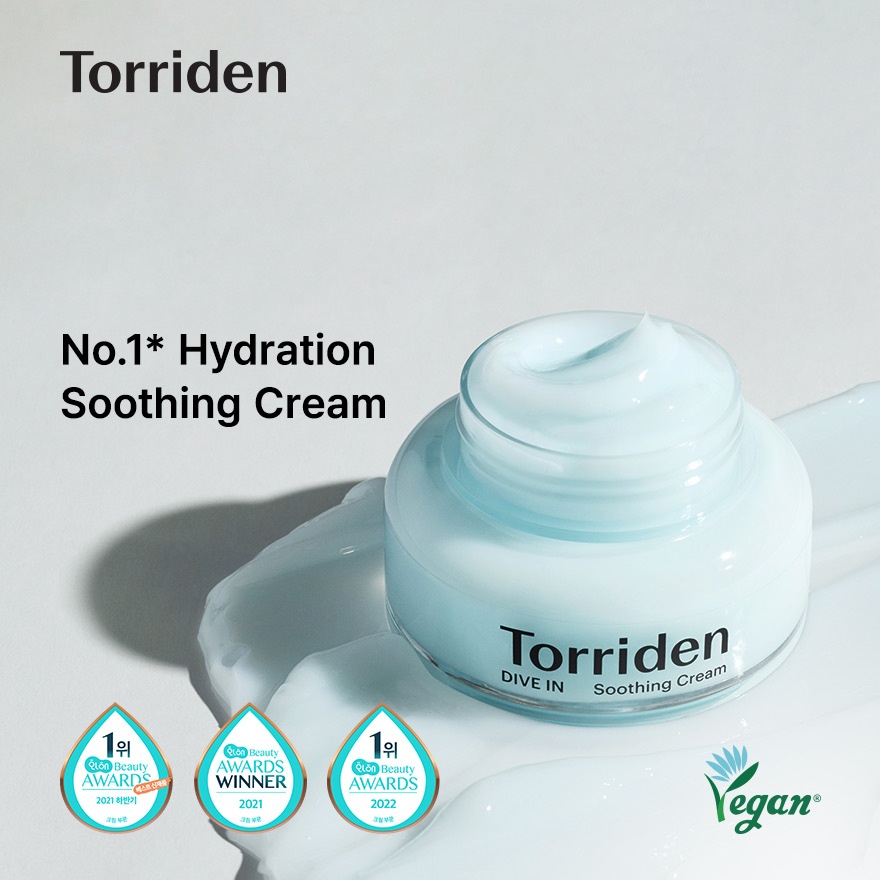 [CARE BEARS] Dive In Low Molecular Hyaluronic Acid Soothing Cream 100ml