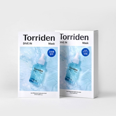 TORRIDEN - [CARE BEARS] Dive In Low Molecular Hyaluronic Acid Mask 10s