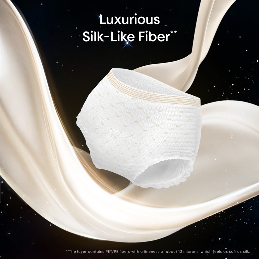 Luxurious Silky Overnight Panties M-L (2s) Period Panties - 0.08cm Ultrathin & 360⁰ Anti-Leakage image