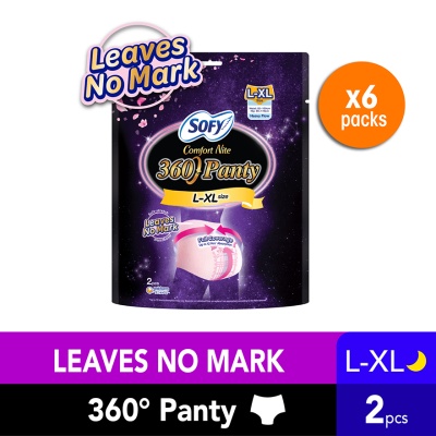 SOFY - Comfort Nite 360 Panty L-XL 2s x 6