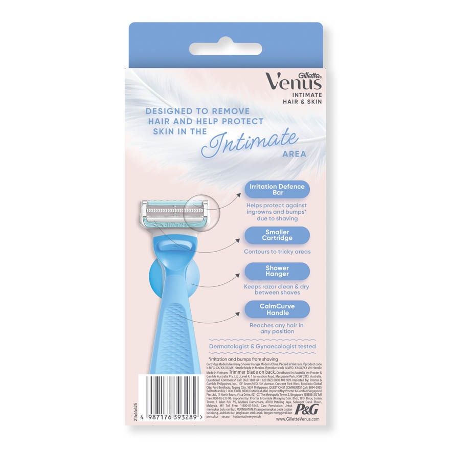 Female Intimate Razor 2Up