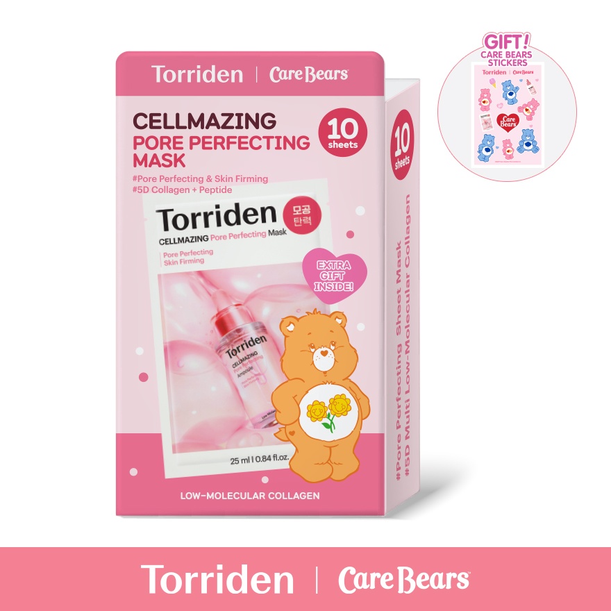 [CARE BEARS] Cellmazing Pore Perfecting Mask 10s